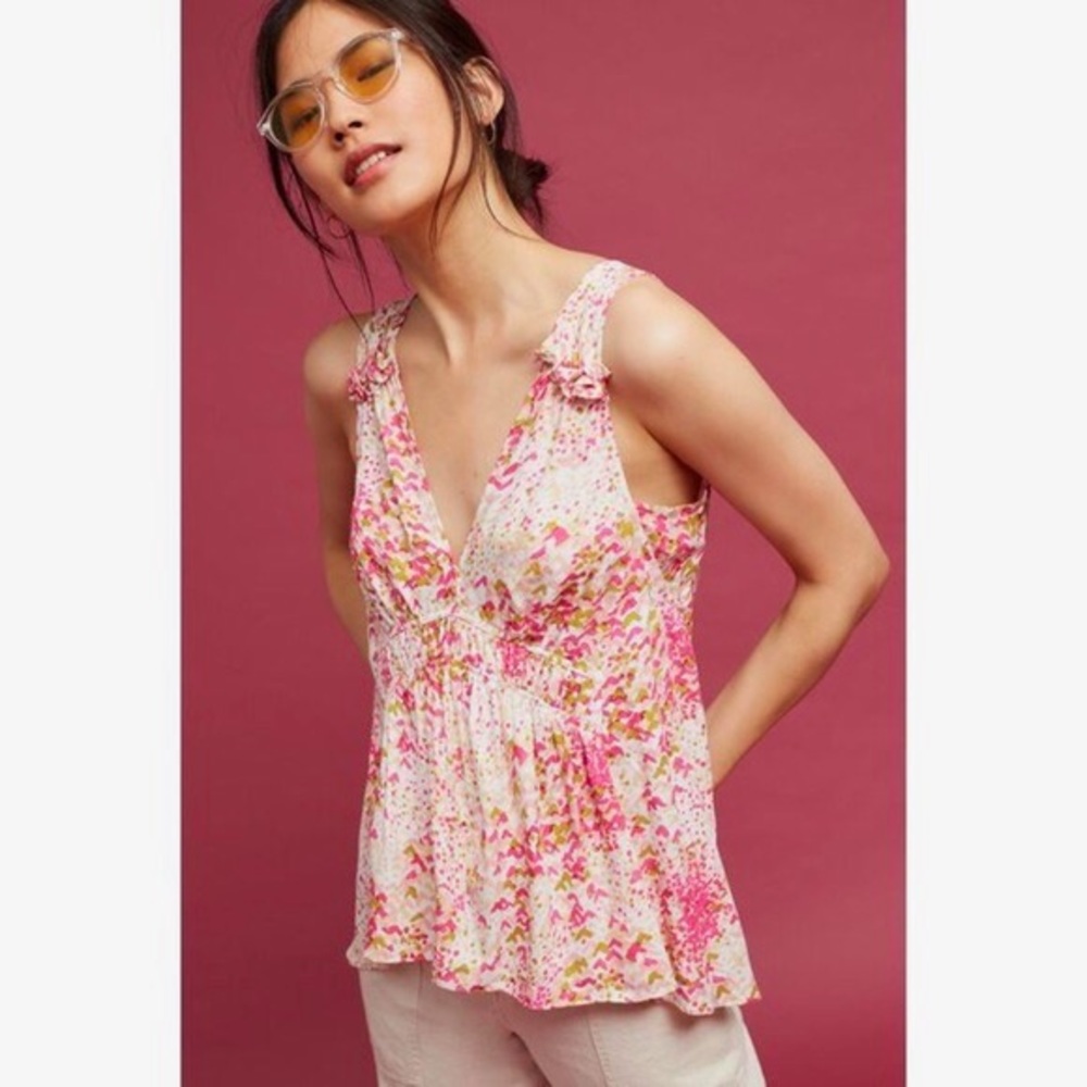 Anthropologie Maeve Swing Top